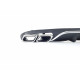 Диффузор заднего бампера на Mercedes E-class W213 2016-2019 Black Chrome