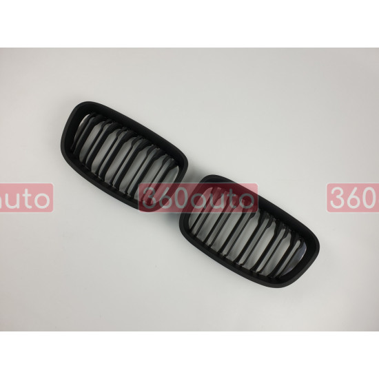 Решетка радиатора на BMW 1 F20 2011-2015 черный мат BMW-F20132