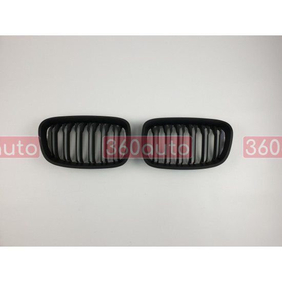 Решітка радіатора на BMW 1 F20 2011-2015 чорний мат BMW-F20132