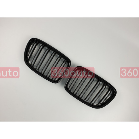 Решетка радиатора на BMW X1 E84 2012-2015 черный глянец BMW-E84111