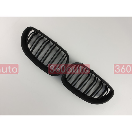 Решетка радиатора на BMW 5 E60, E61 2003-2010 черный мат BMW-E60062