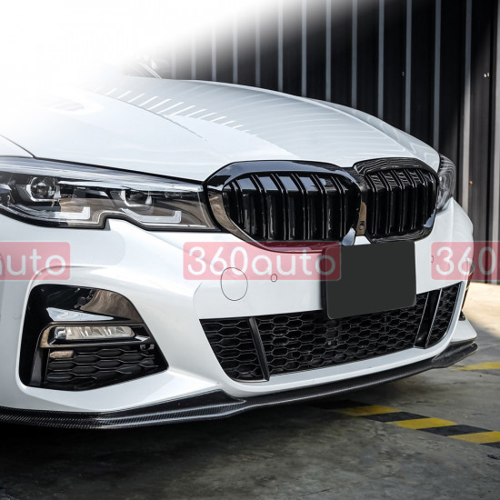Решетка радиатора на BMW 3 G20, G21 2019- черный глянец BMW-G20191