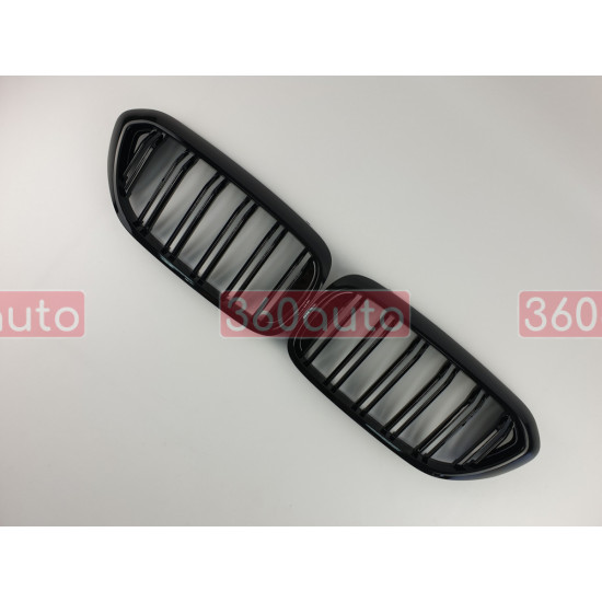 Решітка радіатора на BMW 5 G30, G31 2017- чорний глянець BMW-G301721