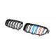 Решетка радиатора на BMW 3 F30, F31 2012-2019 черный глянец М стиль BMW-F30153
