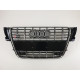 Решетка радиатора на Audi A5 2009-2011 черная с хромом стиль S-Line A5-S101