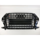Решетка радиатора на Audi Q3 2014-2018 черная стиль S-Line Q3-S162
