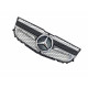 Решетка радиатора на Mercedes GLK-class X204 2012-2015 AMG черная MB-X204145