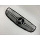 Решетка радиатора на Mercedes GLC-class X253, C253 2015-2019 Diamond черная MB-X253152