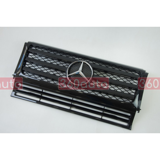 Решетка радиатора на Mercedes G-class W463 1990-2015 CL черная MB-W4635