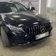 Решітка радіатора на Mercedes C-class W205 2014-2018 GT чорна з хромом MB-W205175