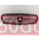 Решетка радиатора на Mercedes CLA-class W117 2013-2017 Diamond черная MB-W117153