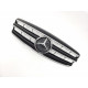 Решітка радіатора на Mercedes S-class W221 2005-2009 CL чорна MB-W221064