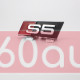 Автологотип шильдик емблема напис Audi S5 в решітку радіатора хром Emblems170765