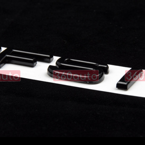 Автологотип шильдик емблема напис Audi 40 TFSI black Emblems170799