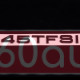 Автологотип шильдик эмблема надпись Audi 45 TFSI black Emblems 170800
