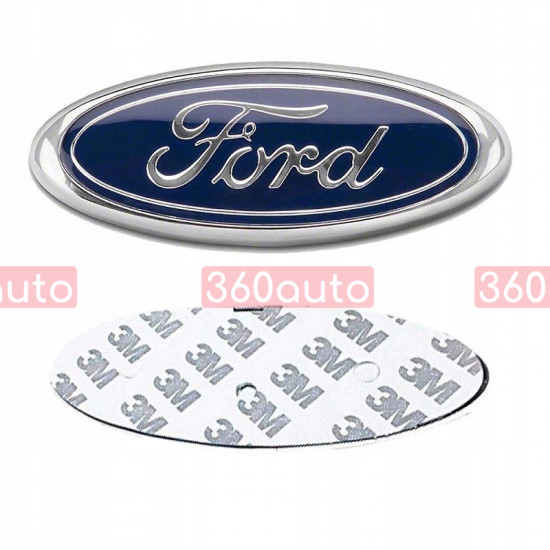 Автологотип шильдик емблема Ford 115x45мм