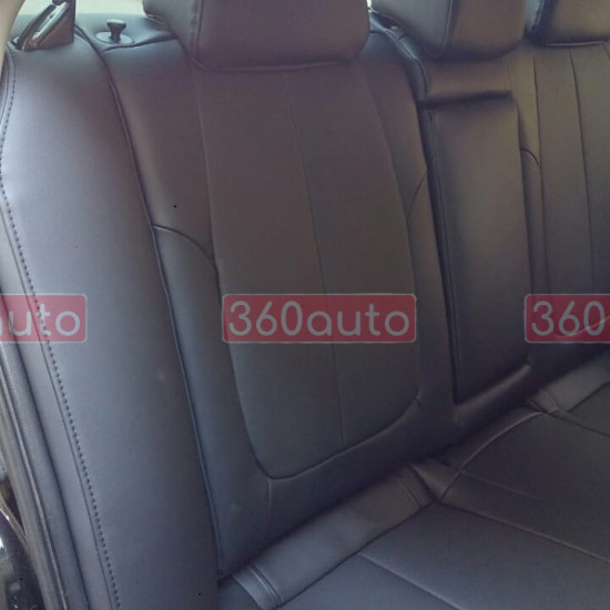 Оригінальні чохли з екошкіри на сидіння Ford Ranger 2015- Double Cab Пошиття під Замовлення