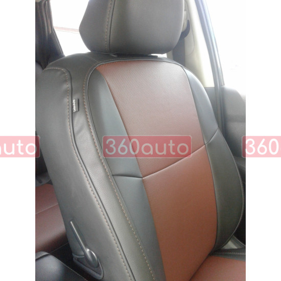 Оригінальні чохли з екошкіри на сидіння Hyundai ix35 2010-2015 Пошиття під Замовлення