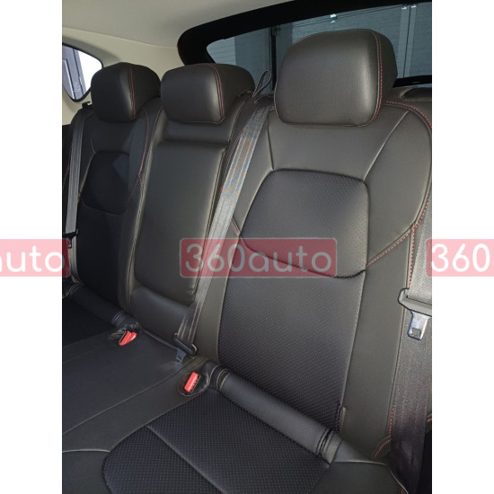 Оригінальні чохли з екошкіри на сидіння Mazda CX-5 2017- Пошиття під Замовлення