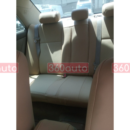 Оригінальні чохли з екошкіри на сидіння Toyota Camry XV30 2001-2006 Пошиття під Замовлення