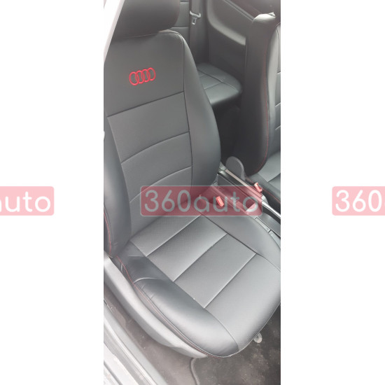 Оригинальные чехлы из экокожи на сидения Audi A4 В5 1994-2001 100.32.09 Пошив под Заказ