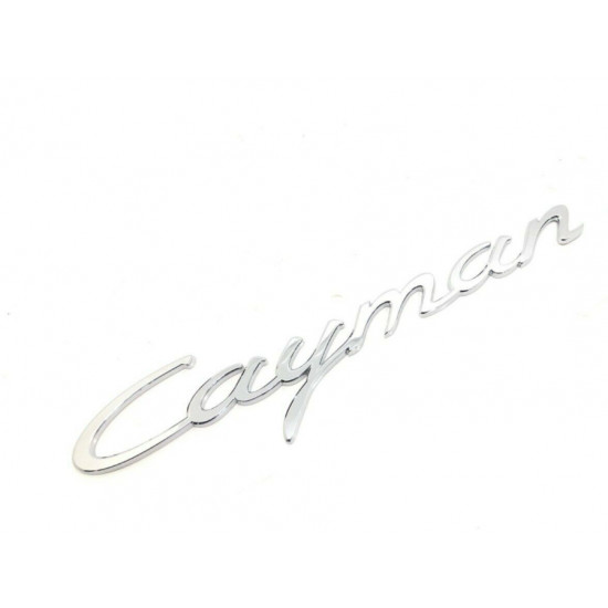 Автологотип шильдик емблема напис Porsche Cayman на кришку багажника Emblems170228
