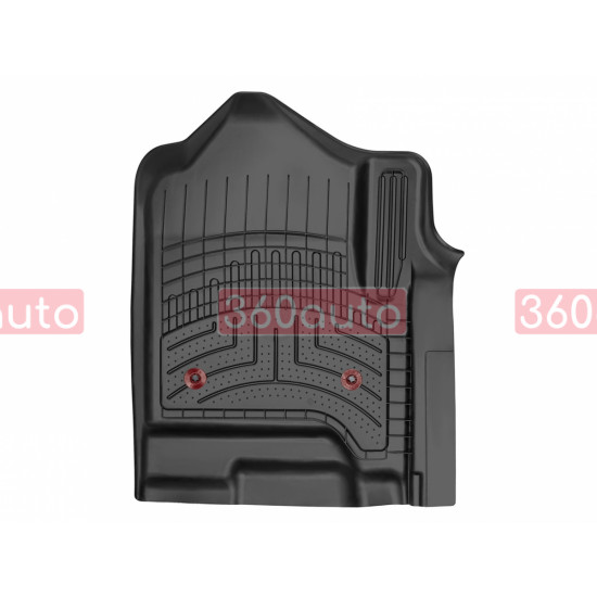 3D килимки для Ford Edge 2016- бежеві передні WeatherTech HP 458151IM