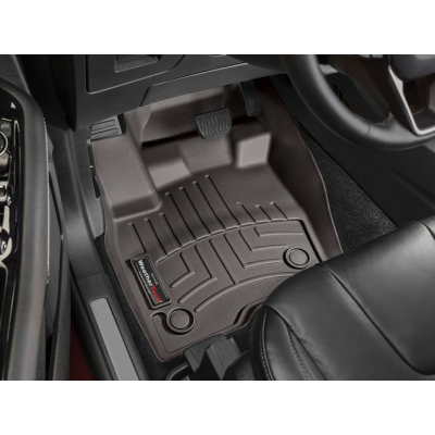 Килимки Ford Edge, Lincoln MKX 2015- какао передні WeatherTech 478451