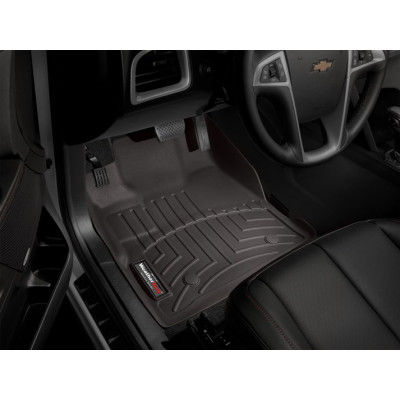 3D коврики для Chevrolet Equinox, GMC Terrain 2009-2017 какао передние WeatherTech 473461