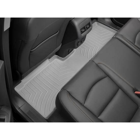 3D килимки для Chevrolet Equinox, GMC Terrain 2018- cірі задні WeatherTech 4611762