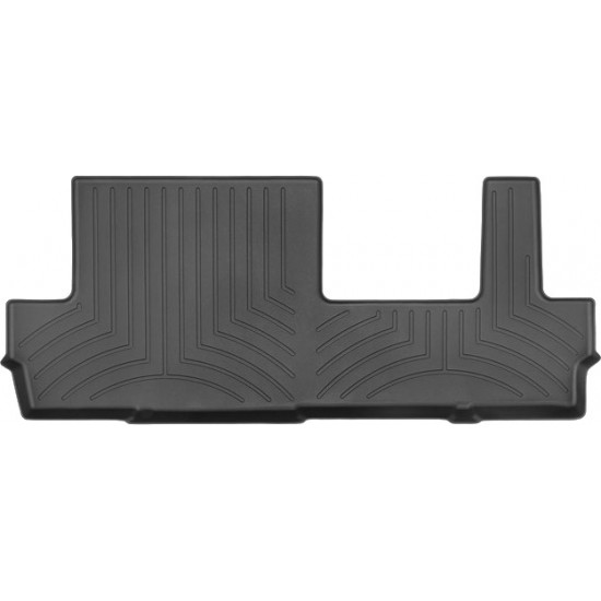 3D коврики для Cadillac Escalade ESV, Chevrolet Suburban, GMC Yukon XL 2020- черные 3й ряд Bench Seating WeatherTech 4416326