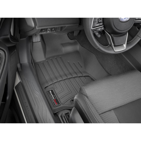 3D килимки для Subaru Outback, Legacy 2020- чорні передні WeatherTech 4415831