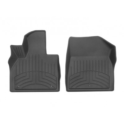 3D килимки для Hyundai Palisade 2020- чорні передні WeatherTech HP 4415781IM