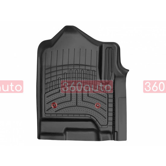 3D килимки для Toyota Tundra 2014-2019 CrewMax бежеві задні WeatherTech HP 450938IM