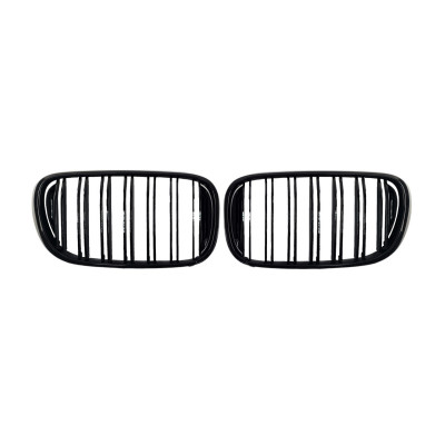 Решетка радиатора на BMW 7 G11, G12 2015-2018 черный глянец двойной M-Look BMW-G11151