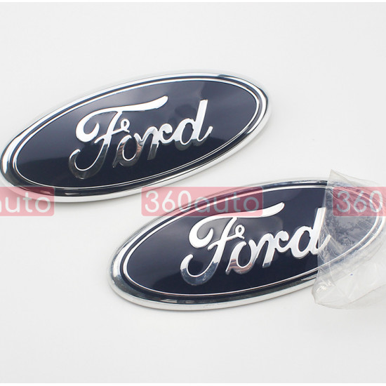 Автологотип шильдик емблема Ford 176x73мм Emblems166756