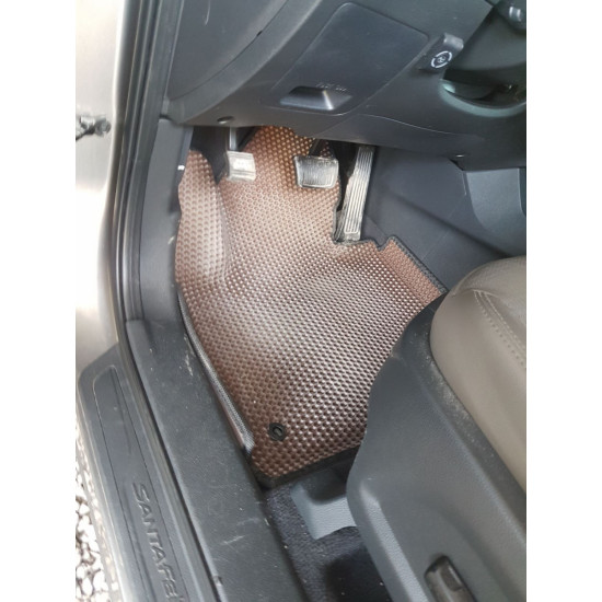 3D eva килимки з бортами для Hyundai Santa Fe 2012-2018