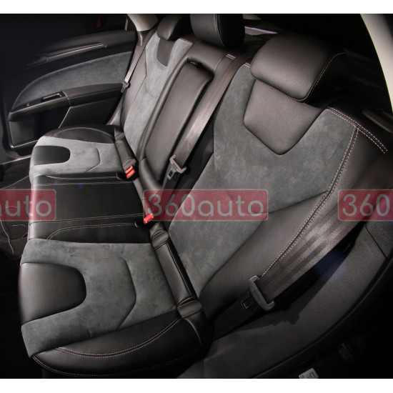 Автомобильные чехлы из алькантары на Toyota Highlander 2013- 200.02.46 Пошив под Заказ