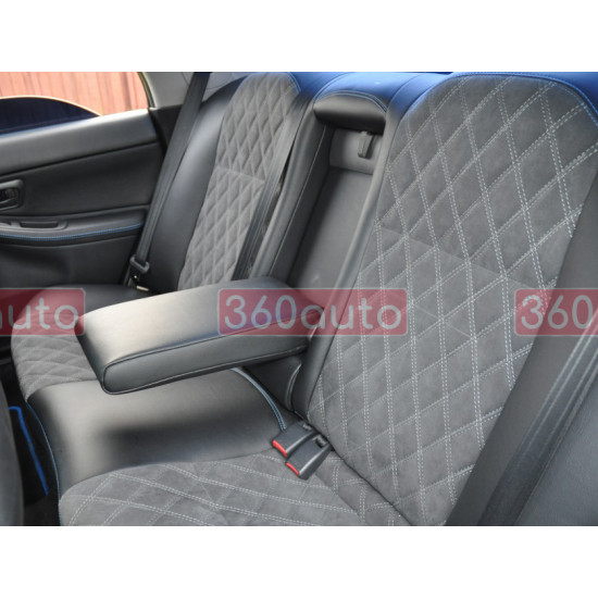 Автомобильные чехлы из алькантары на Ford Edge 2014- 200.05.31 Пошив под Заказ