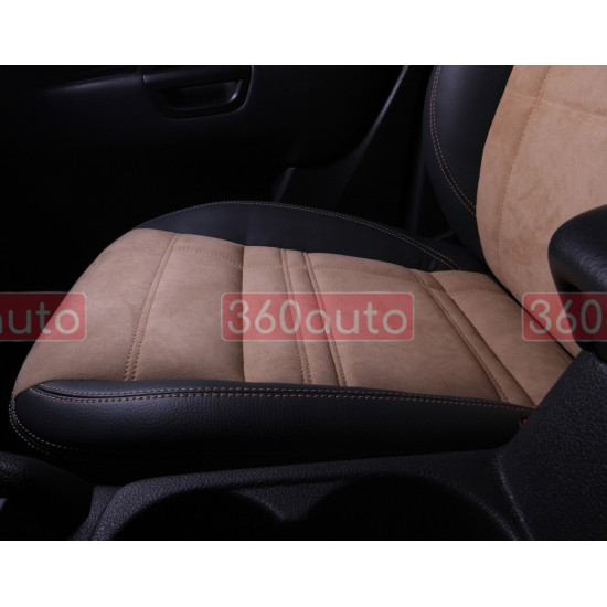 Автомобільні чохли з алькантари на Seat Leon 2012- 200.27.01 Пошиття під Замовлення