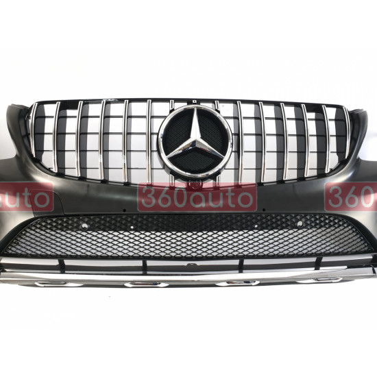Передній бампер на Mercedes GLC-class X253 2015-2019 стиль AMG MB-GLC632532