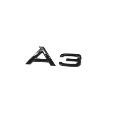 Автологотип шильдик эмблема надпись Audi A3 Tuning Exclusive Black Edition