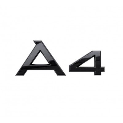Автологотип шильдик емблема напис Audi A4 Tuning Exclusive Black Edition Emblems152503