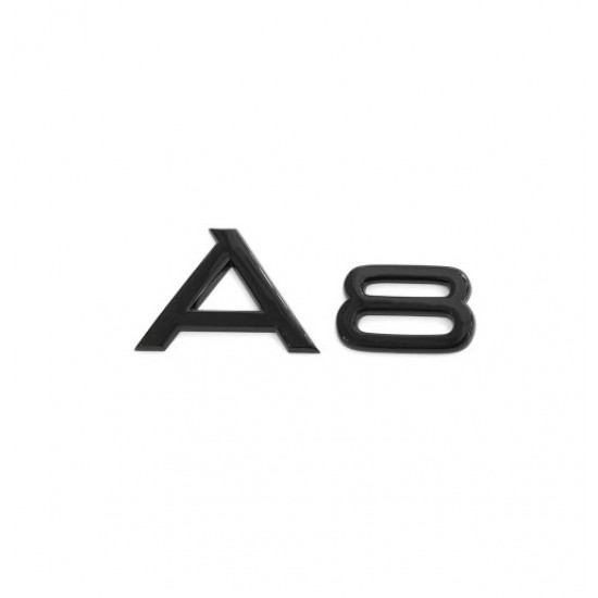 Автологотип шильдик эмблема надпись Audi A8 Tuning Exclusive Black Edition Emblems 147572