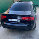 Автологотип емблема чорні кільця Audi A4 B8 2008-2015 Black Edition на кришку багажника