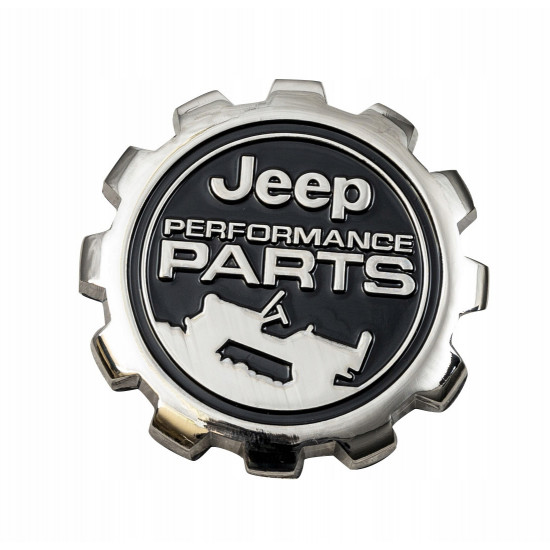 Автологотип шильдик емблема напис Jeep Wrangler Performance Parts black