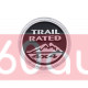Автологотип шильдик эмблема Jeep Snow Mountain Trail Rated black chrom Emblems 163225