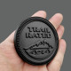 Автологотип шильдик эмблема Jeep Snow Mountain Trail Rated black Emblems 163222
