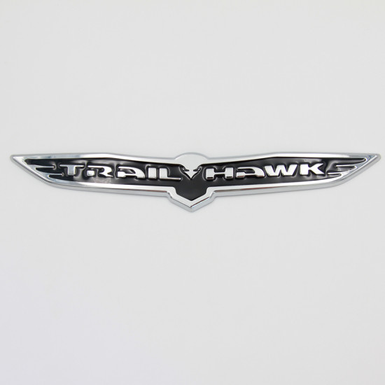 Автологотип шильдик емблема напис Jeep Trail Hawk black Emblems163220
