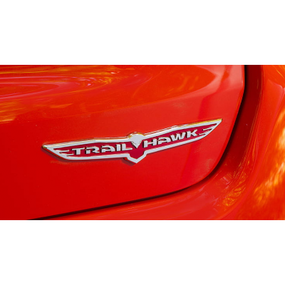 Автологотип шильдик емблема напис Jeep Trail Hawk Big red